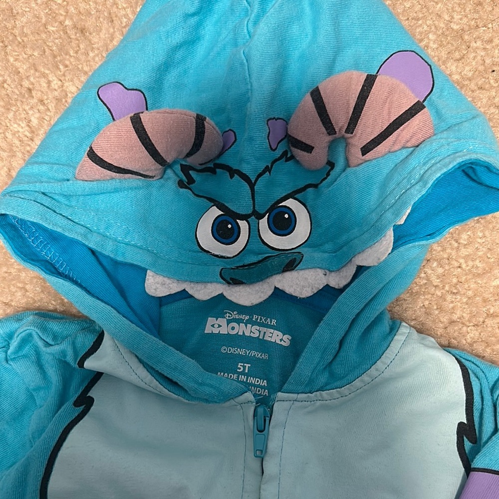 Disney Blue and Purple Footies One Piece